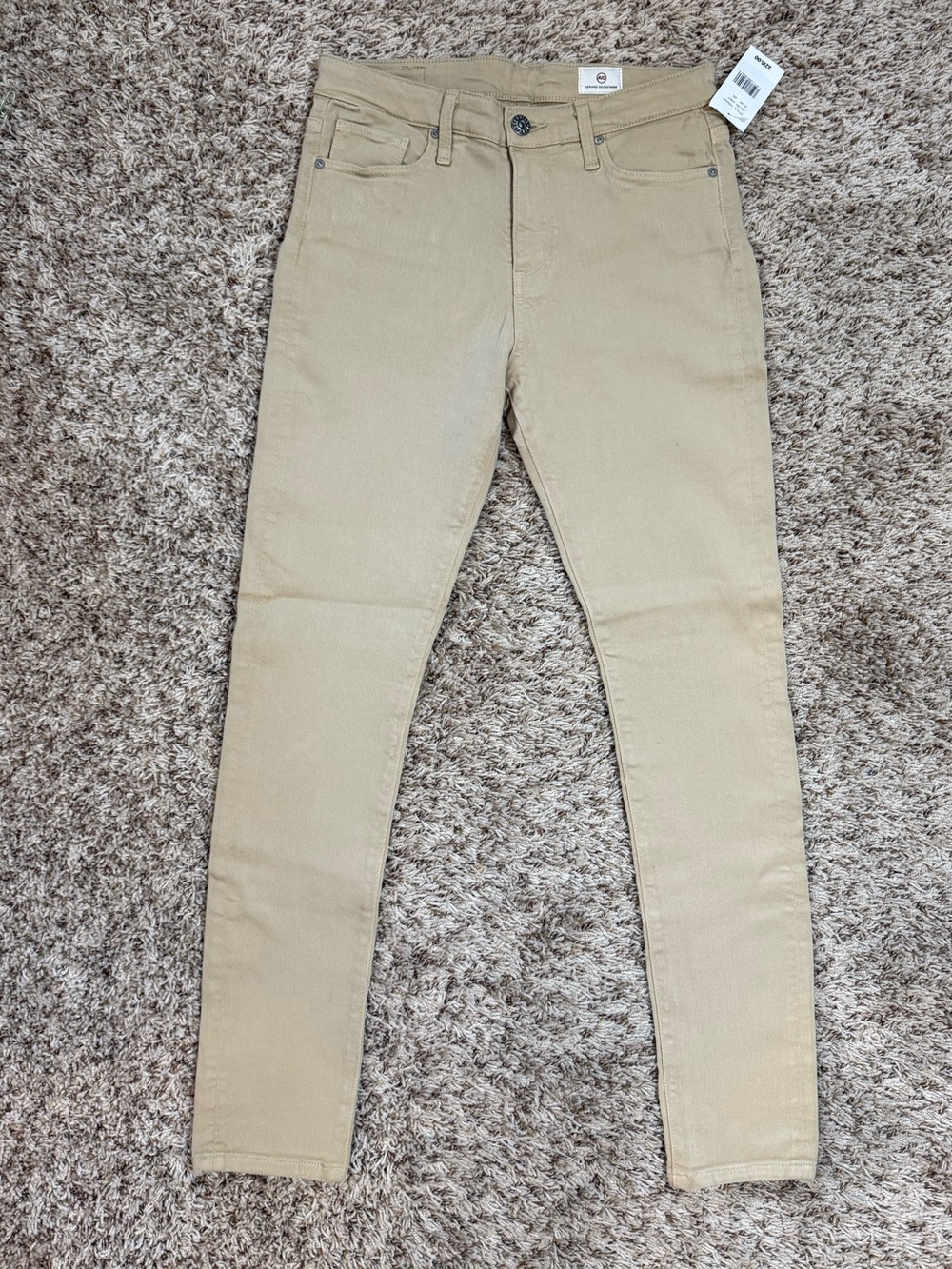 NWT Ag Adriano Goldschmied Slim Skinny Khaki Jeans - 26